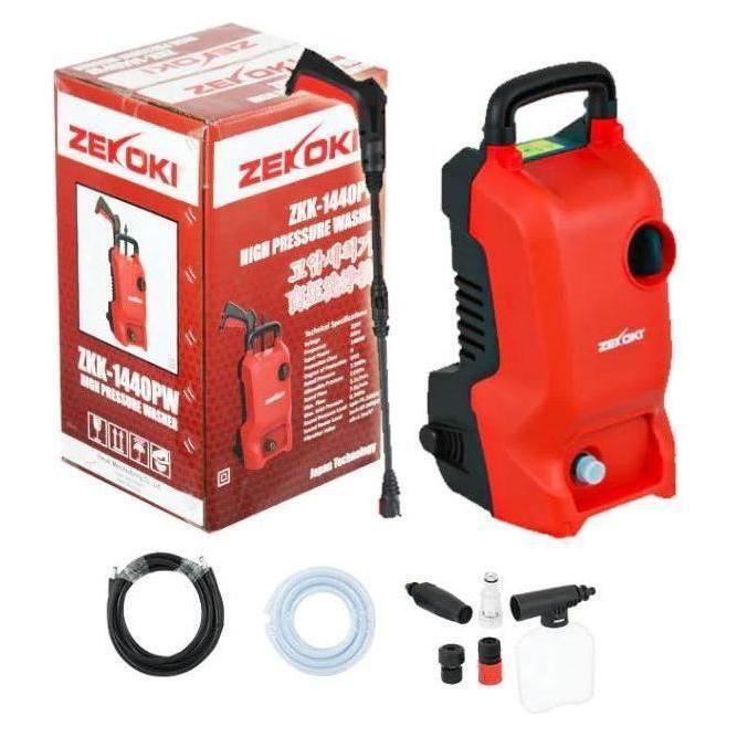 Zekoki ZKK-1440PW High Pressure Washer 1400W - KHM Megatools Corp. Zekoki ZKK-1440PW High Pressure Washer 1400W - KHM Megatools Corp.